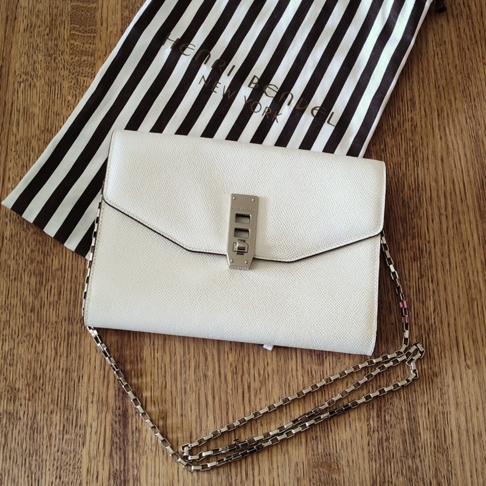 Henri Bendel white purse